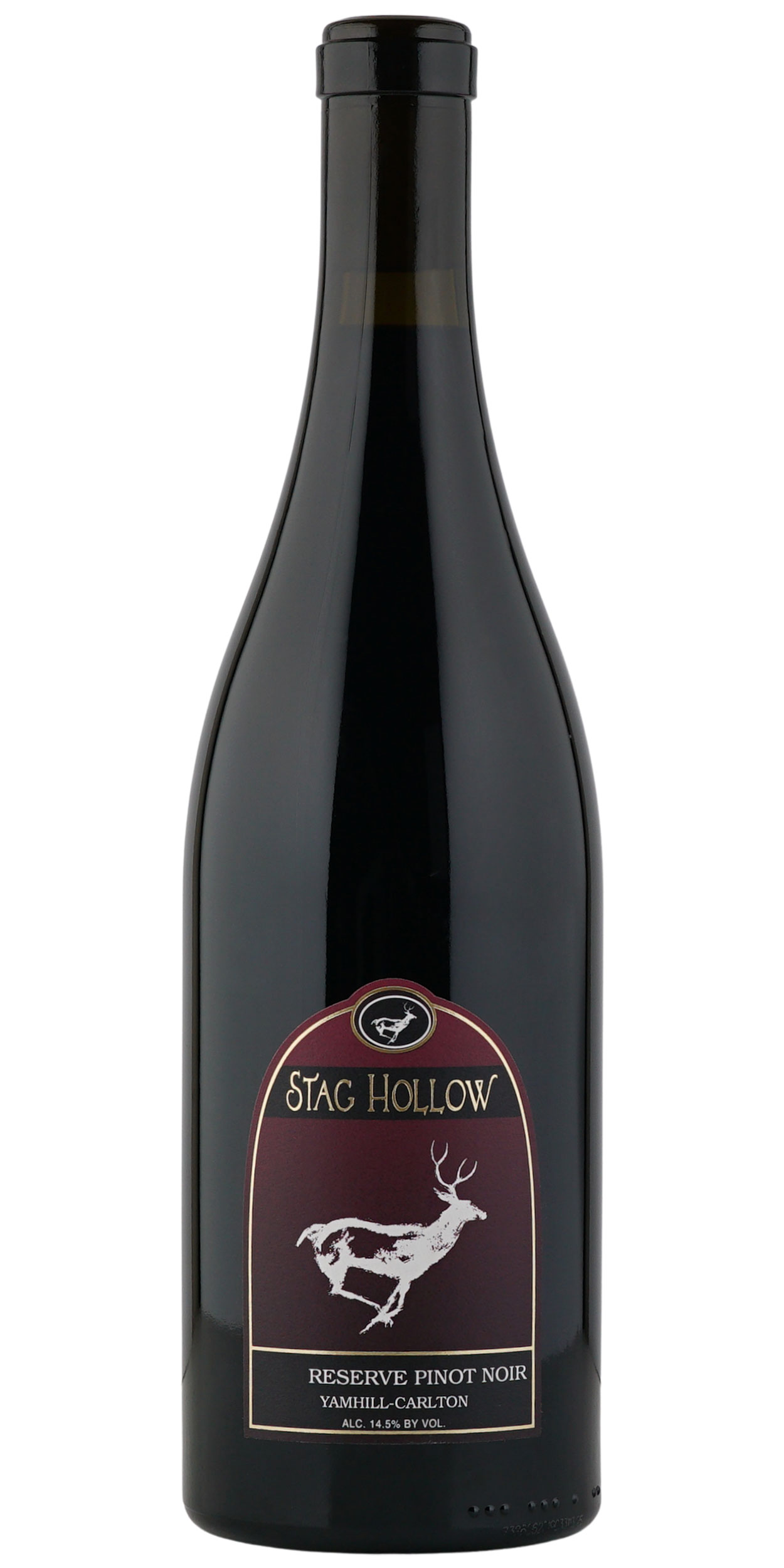 Bottle of Stag Hollow Reserve Pinot Noir